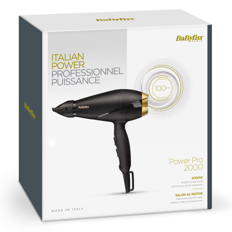 سشوار حرفه ای بابیلیس babyliss مدل 6704E