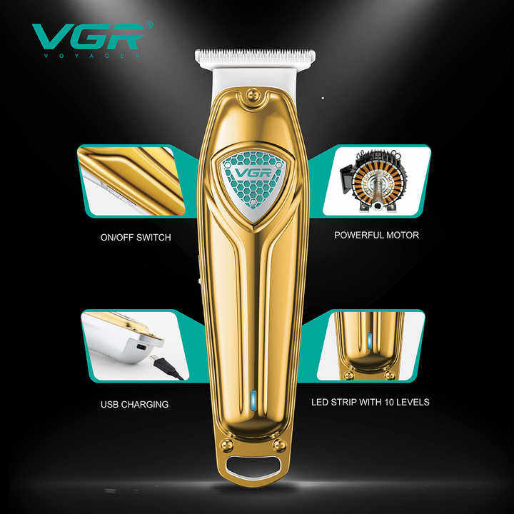 ماشین اصلاح و خط زن صورت vgr مدل V-911