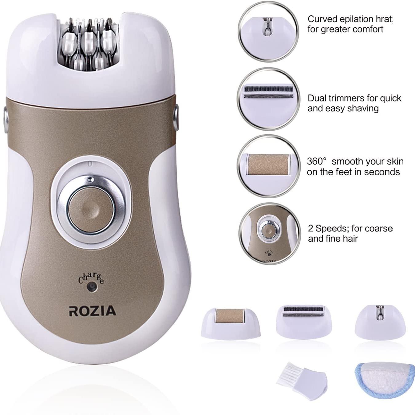 اپیلاتور رزیا rozia مدل HB-6006 - اپیلیدی