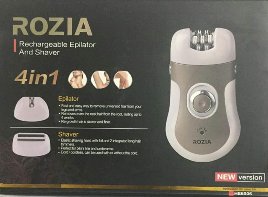 اپیلاتور رزیا rozia مدل HB-6006 - اپیلیدی