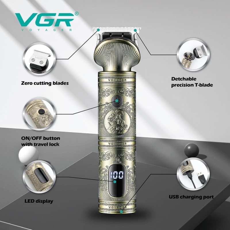 ماشین اصلاح و خط زن صورت vgr مدل V-962