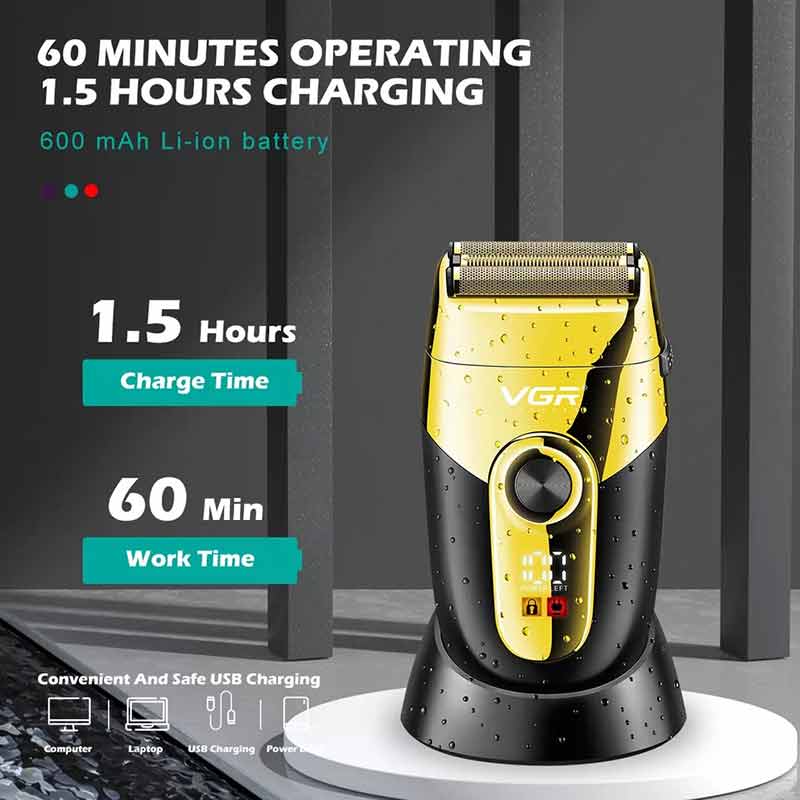 ریش تراش و شیور وی جی ار مدل V-383 - ریحانه شاپ