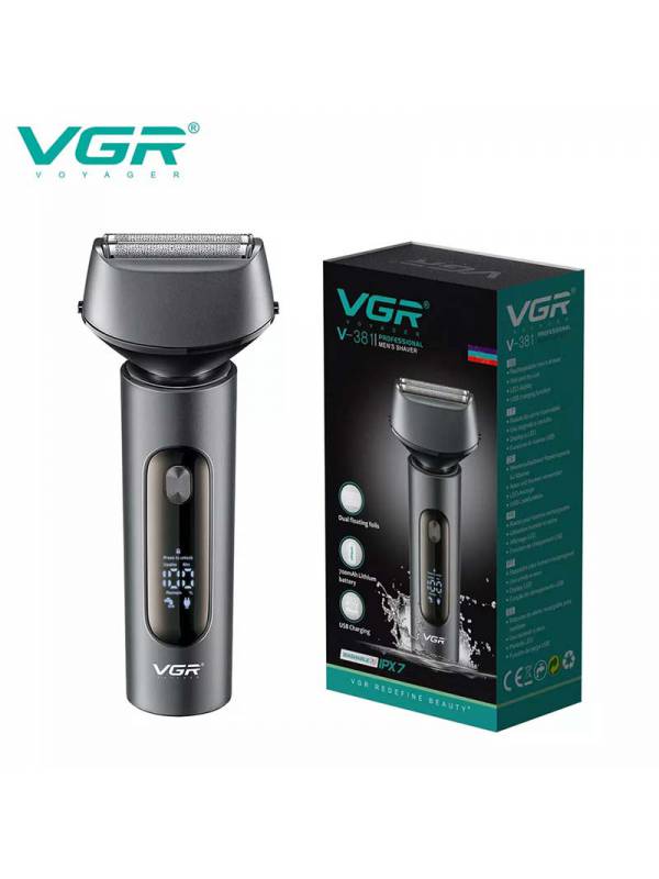 ماشین اصلاح موی صورت وی جی ار مدل V-381 - ریحانه شاپ