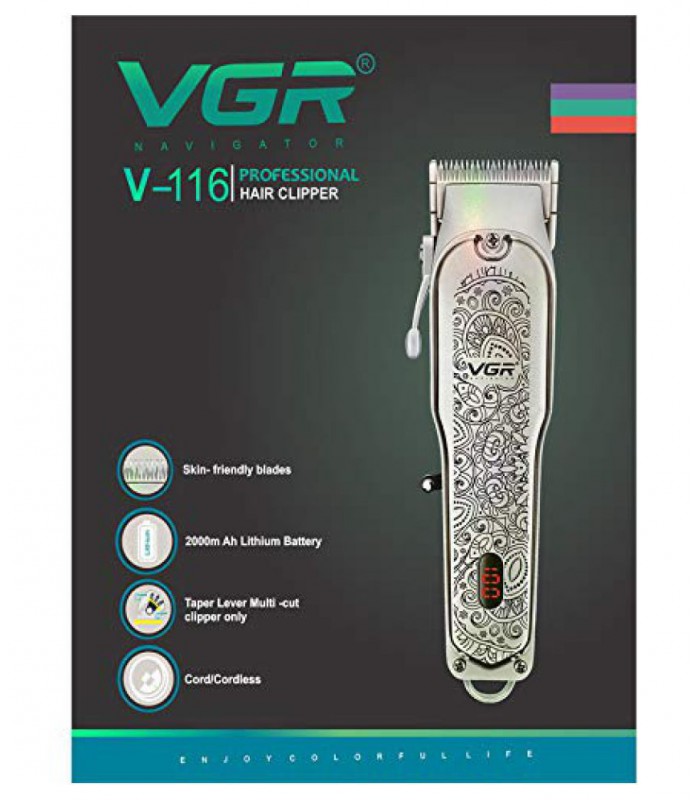 ماشین اصلاح سر و صورت VGR مدل V-116 - ریحانه شاپ