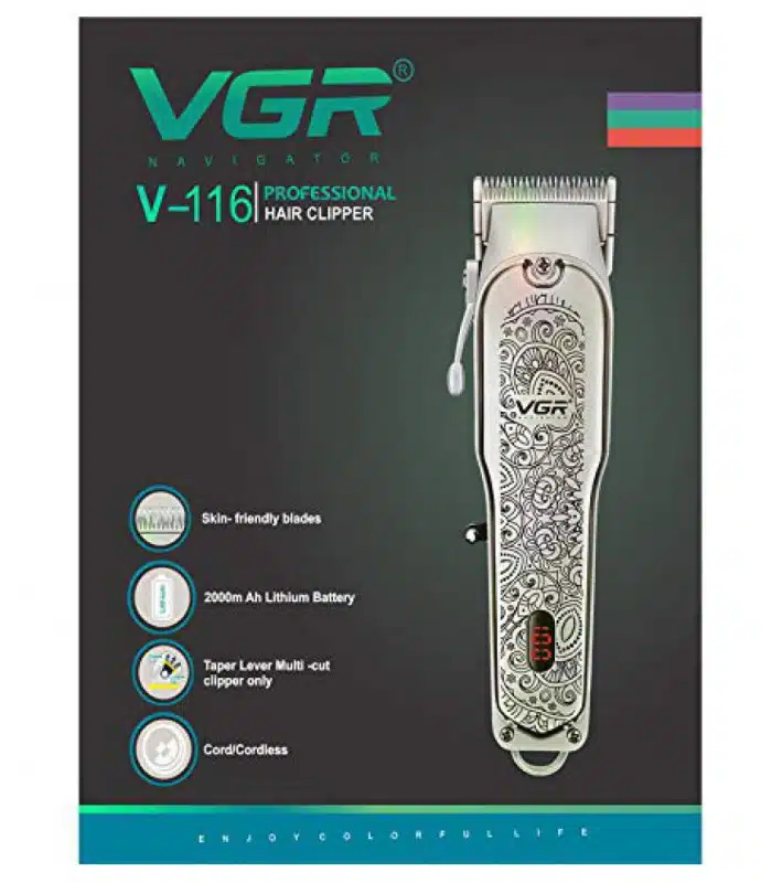 ماشین اصلاح سر و صورت VGR مدل V-116 - ریحانه شاپ