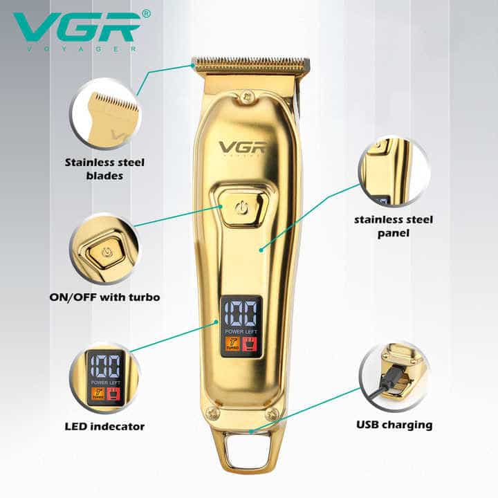 ماشین اصلاح و خط زن صورت vgr مدل V-965 - ریحانه شاپ