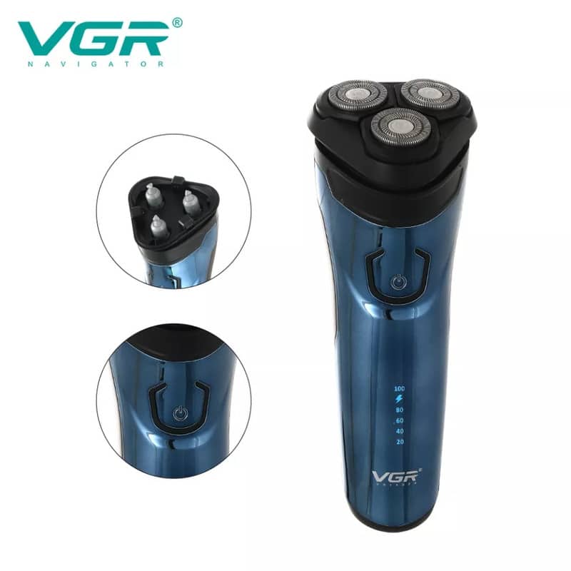 ریش تراش سه تیغ VGR مدل V-322 - ریحانه شاپ