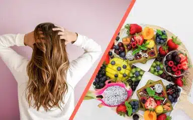 نقش تغذیه در سلامت مو؛ میزان تاثیر غذاها در خشکی و چربی مو