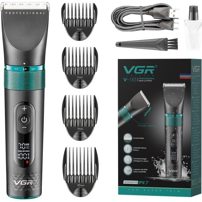 ماشین اصلاح حجم زن وی جی آر مدل V-163 ریحانه شاپ