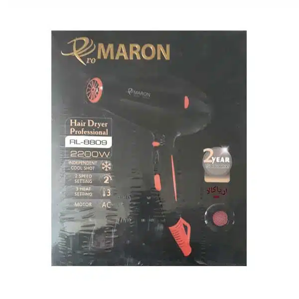 سشوار موتور سنگین پرومارون مدل RL-8809