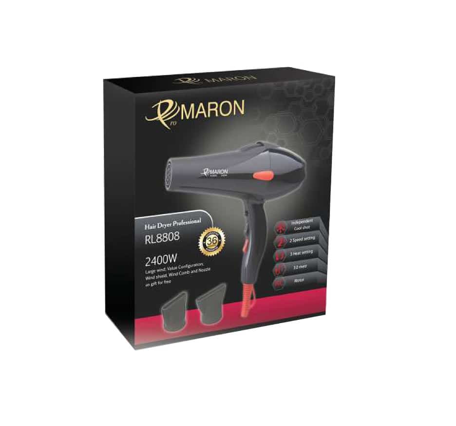 سشوار موتور سنگین پرومارون مدل RL-8808